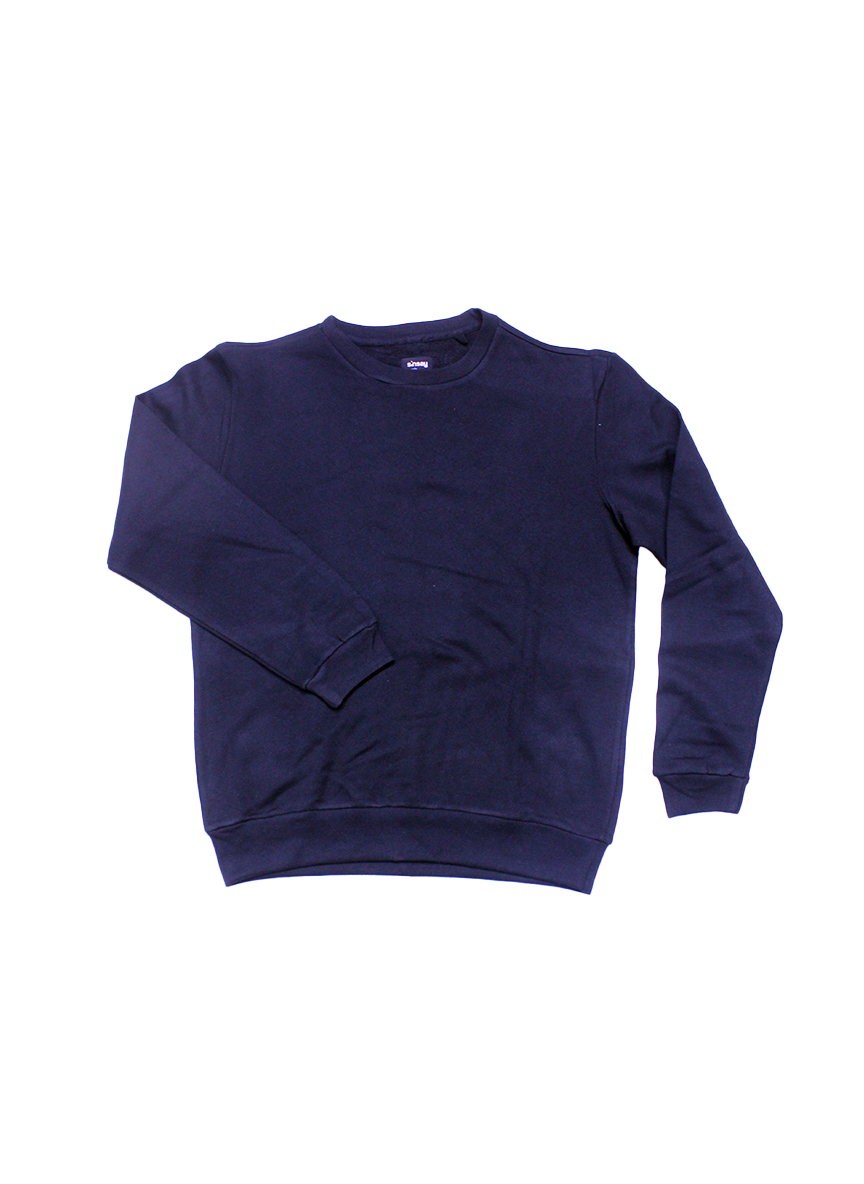 Men’s Premium Black Sweatshirt – Soft, Warm & Everyday Casual Wear