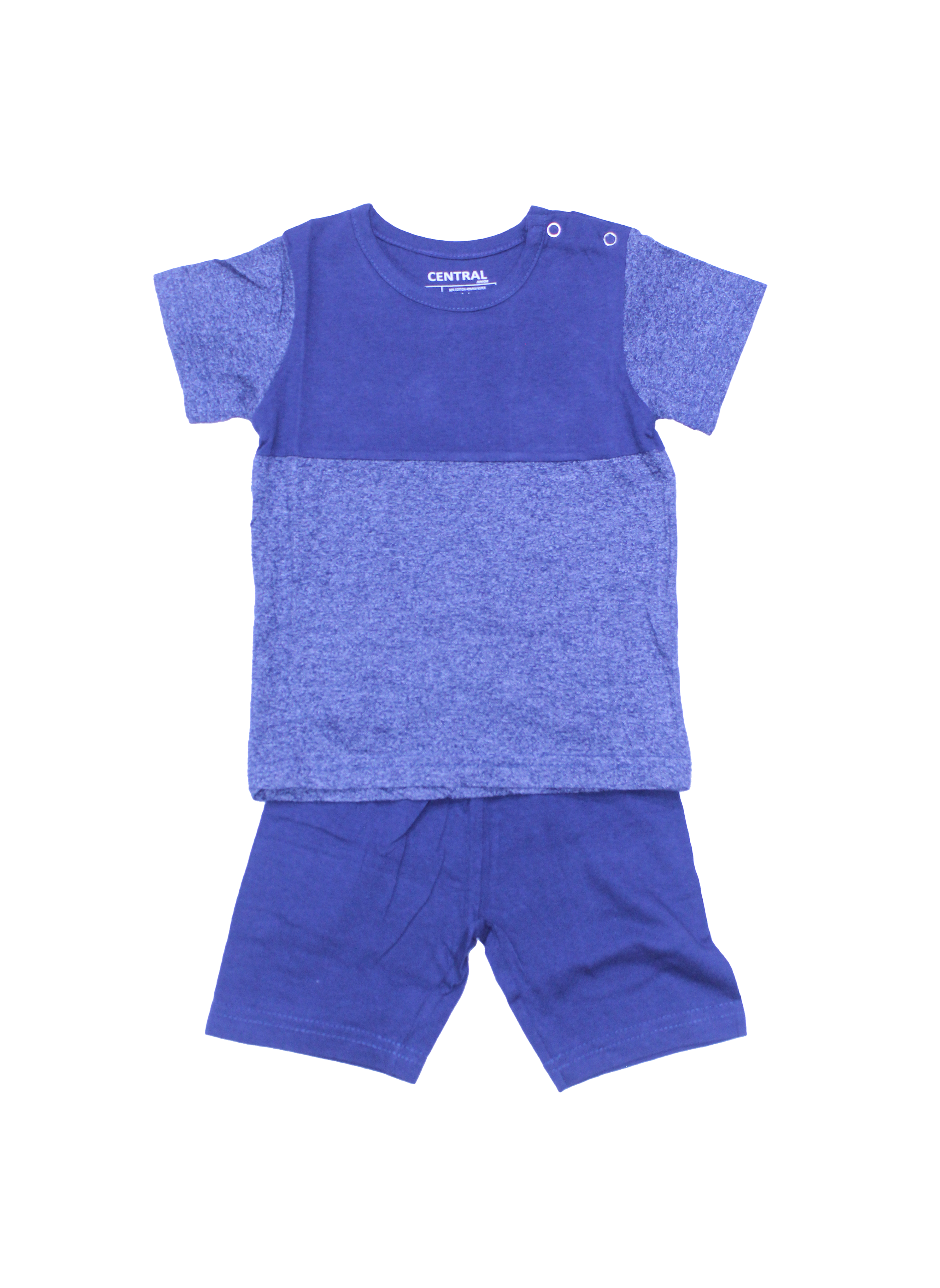 Kids Navy Shorty Set – Soft & Stylish Daily Wear | Central