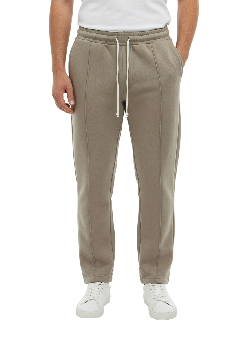Men’s Premium Beige Baggy Trouser – Relaxed Fit & Streetwear Style
