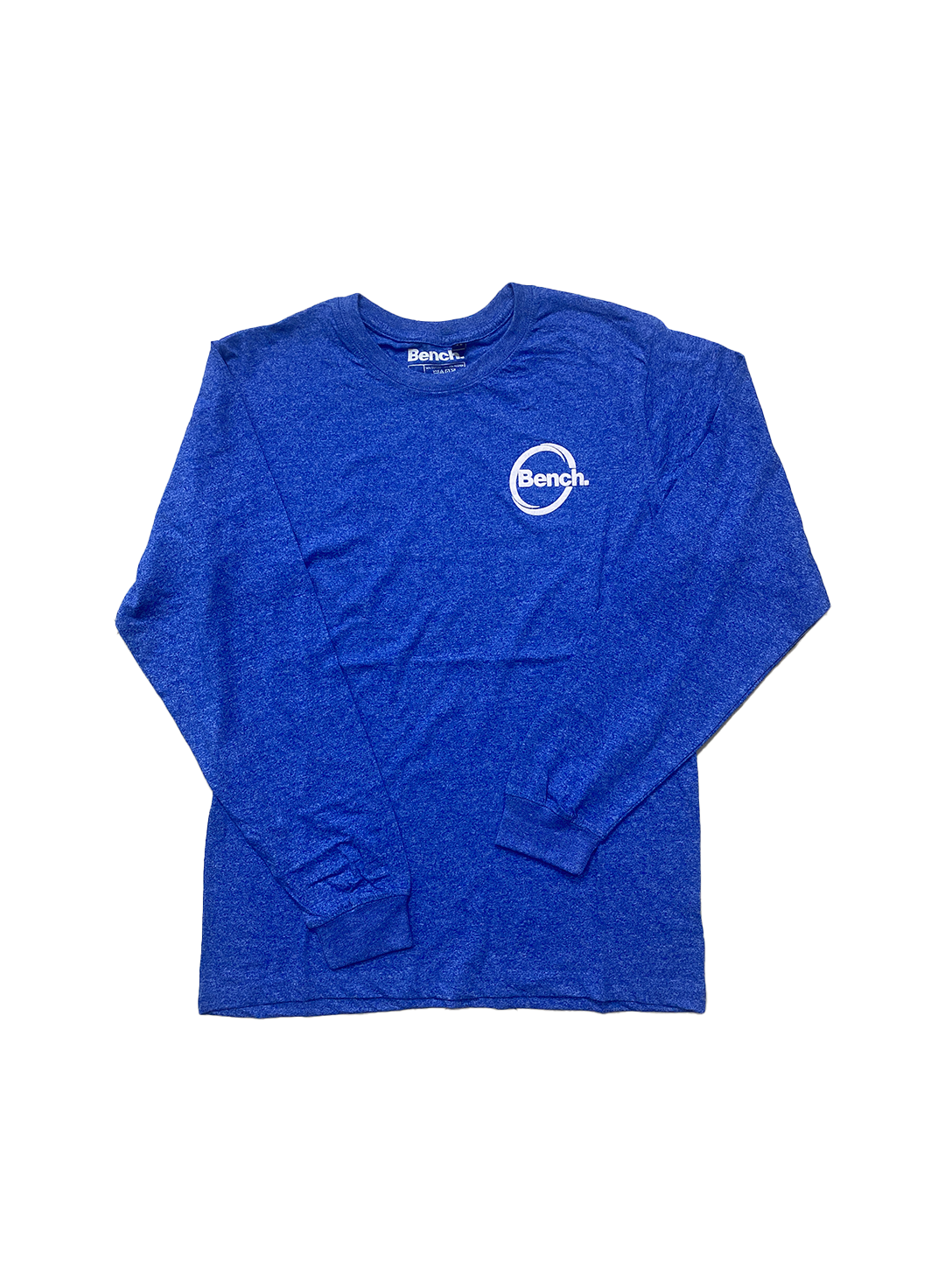 Bench Men’s Blue Long Sleeve Crew Neck T-Shirt