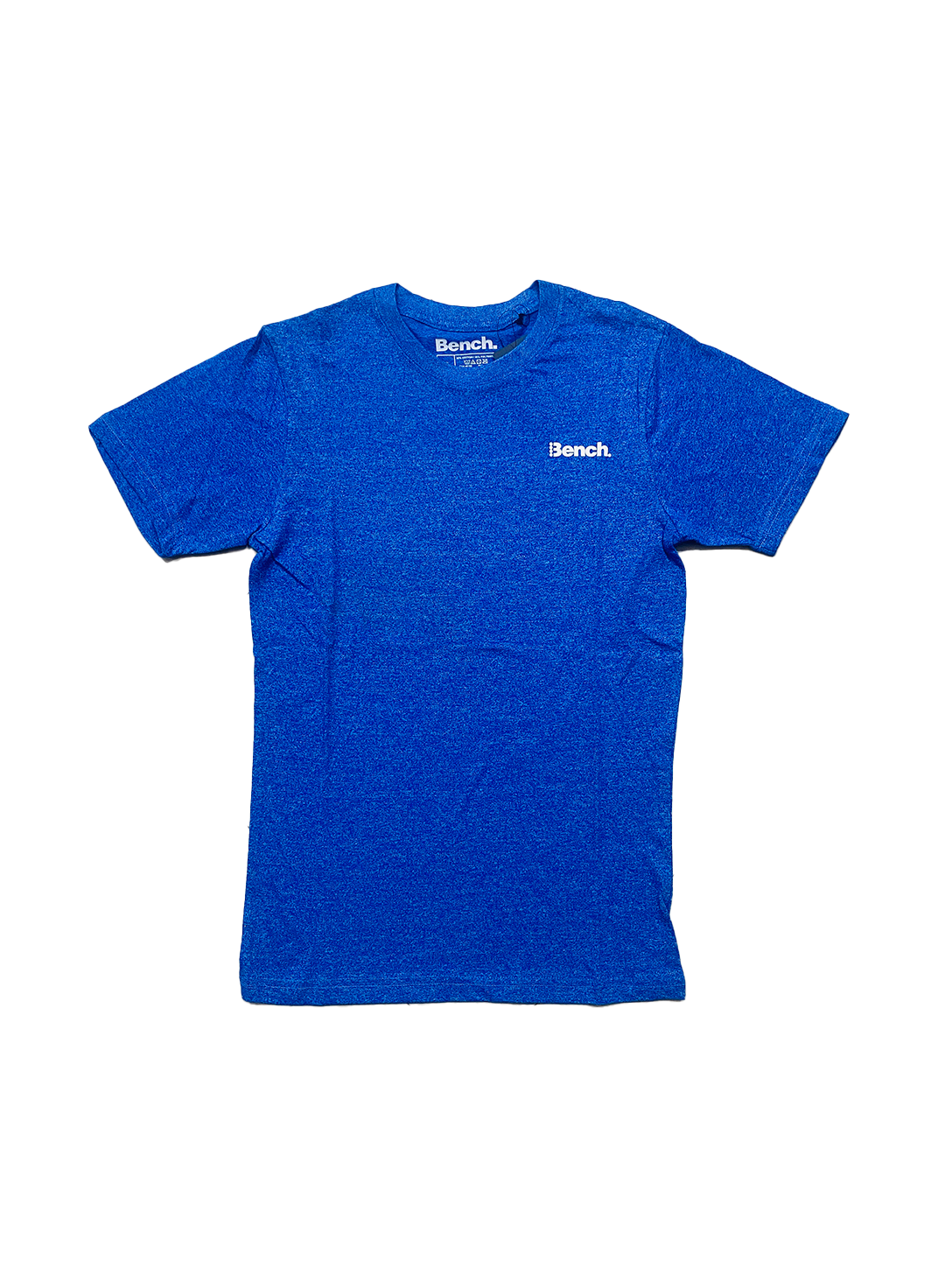 Bench Men’s Blue Half Sleeve Crew Neck T-Shirt