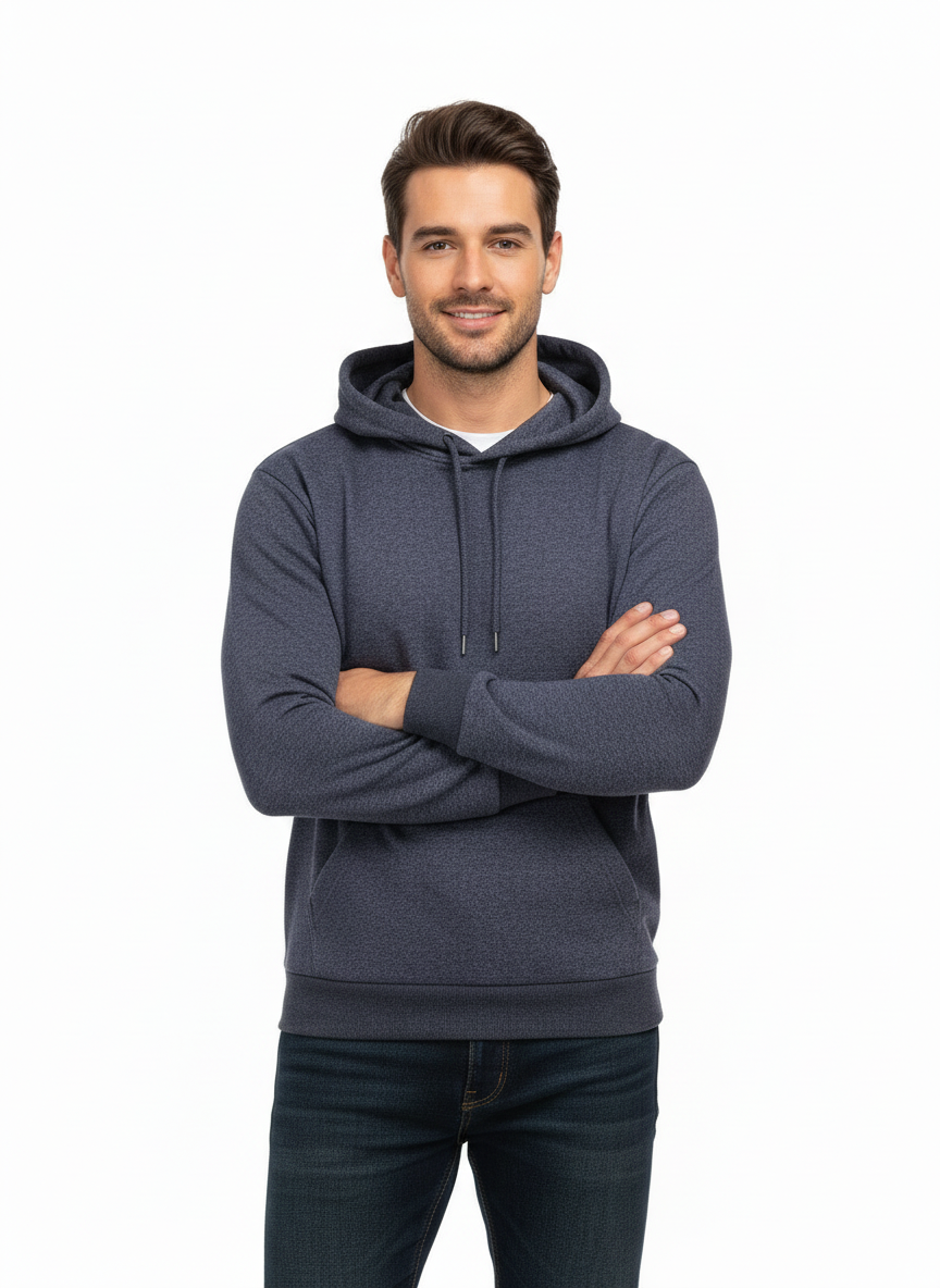 Men’s Premium Charcoal Pullover Hoodie – Soft, Warm & Everyday Casual Wear
