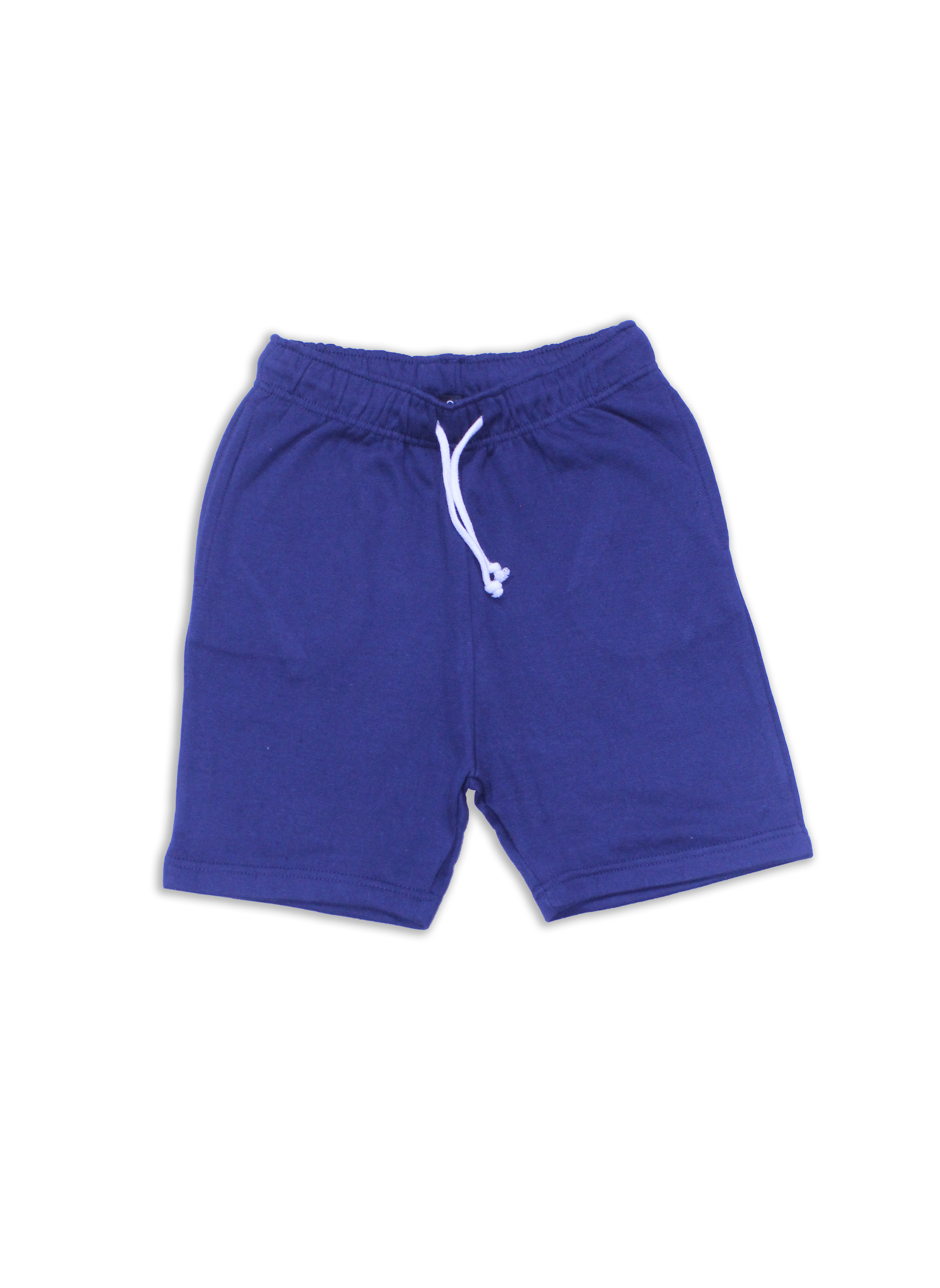 Kids Cotton Shorts – Navy Blue