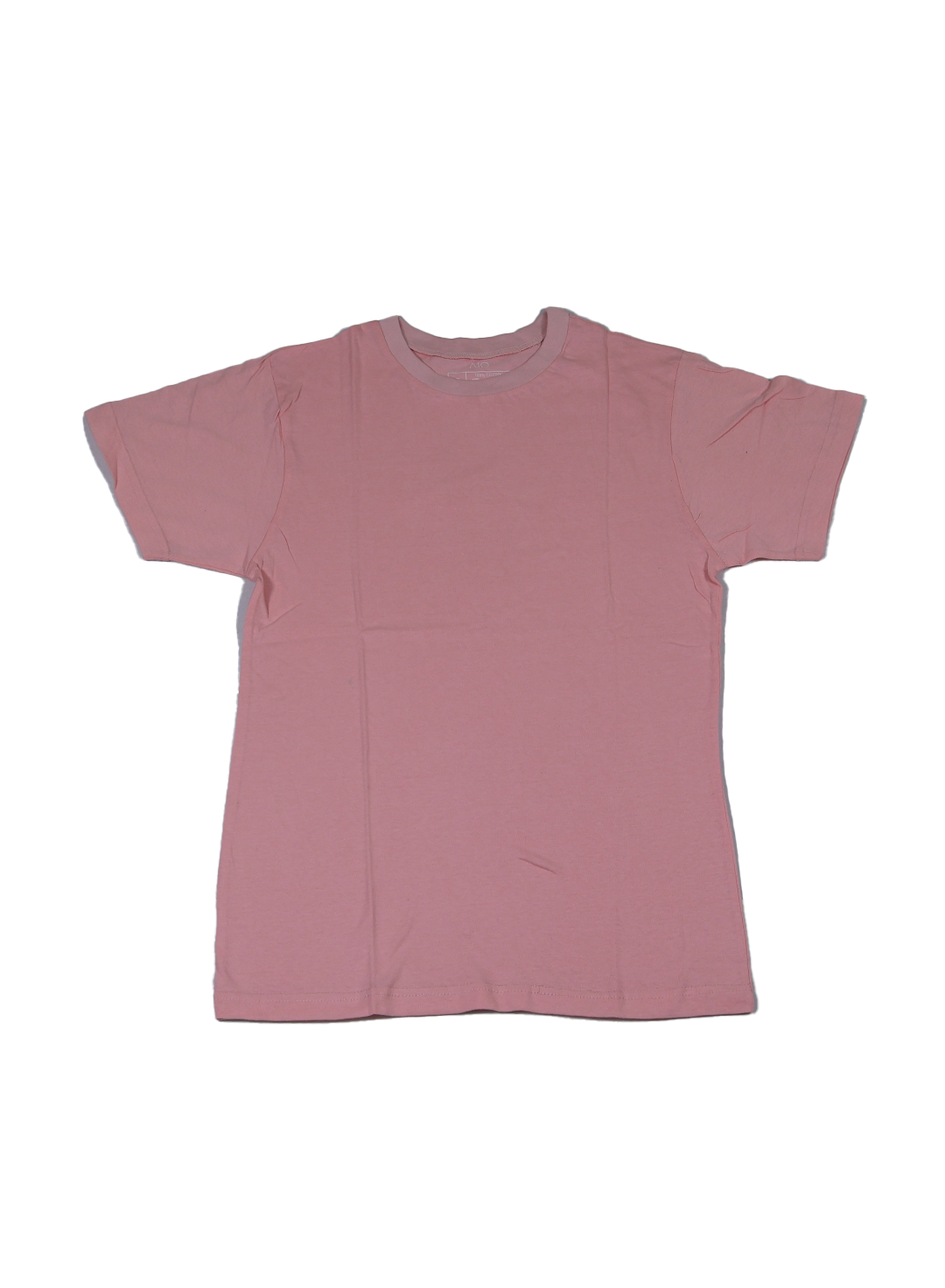 Men’s Light Pink Crew Neck T-Shirt – Soft Cotton Blend | Casual Summer Wear for Men