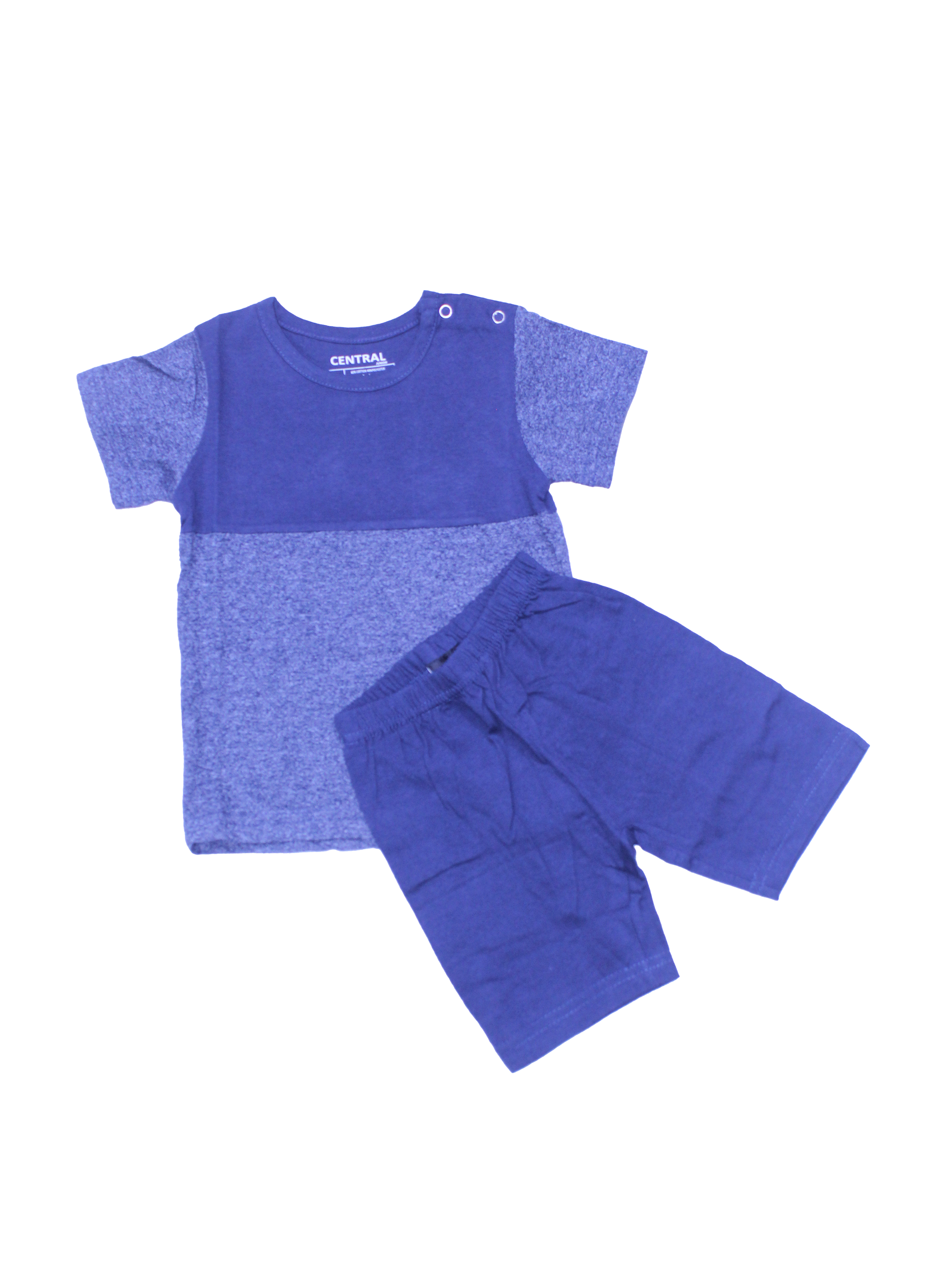 Kids Navy Shorty Set – Soft & Stylish Daily Wear | Central