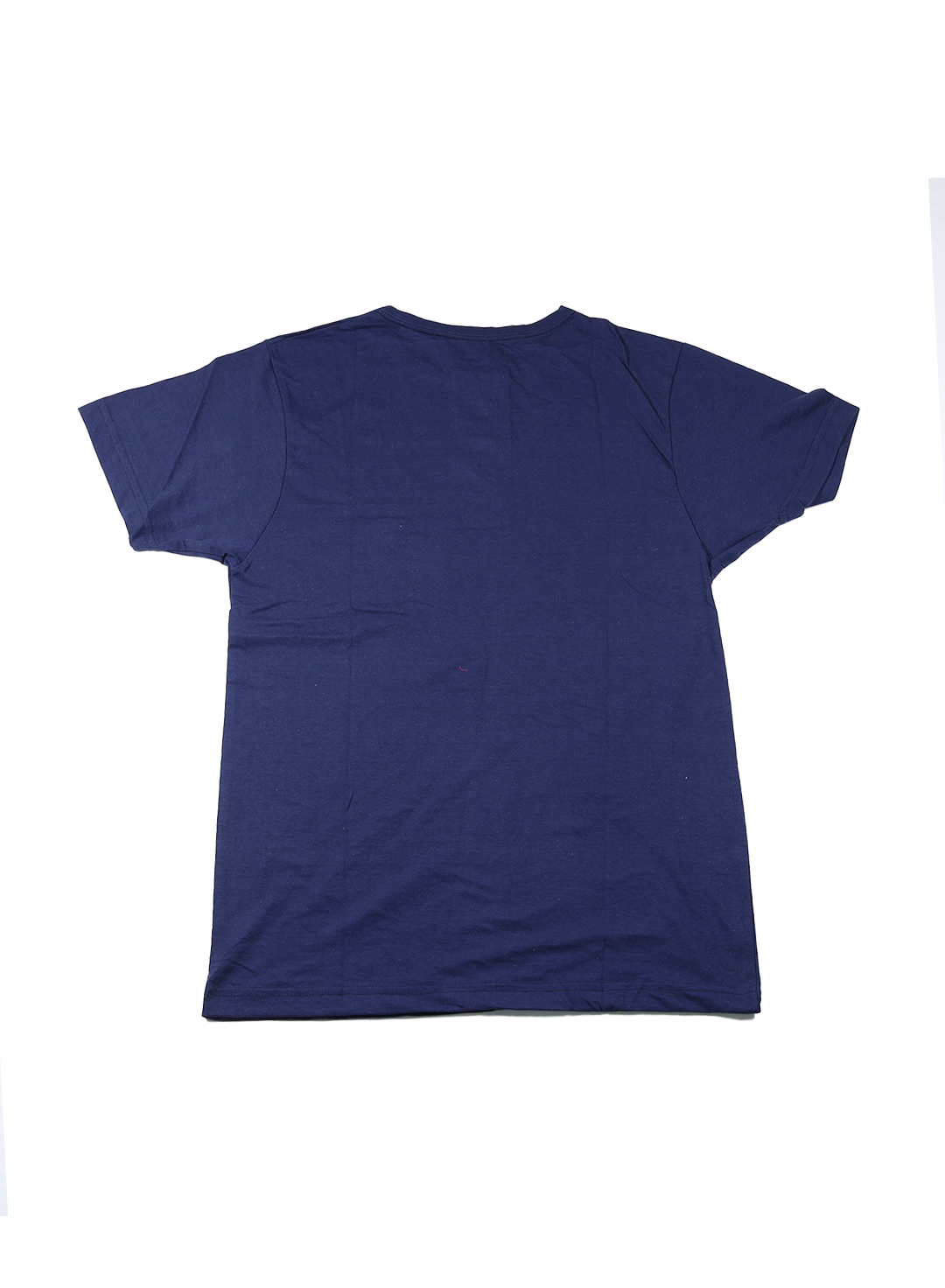 Men’s Navy Blue Henley T-Shirt – Casual Summer Wear | Soft Cotton Button Neck Tee