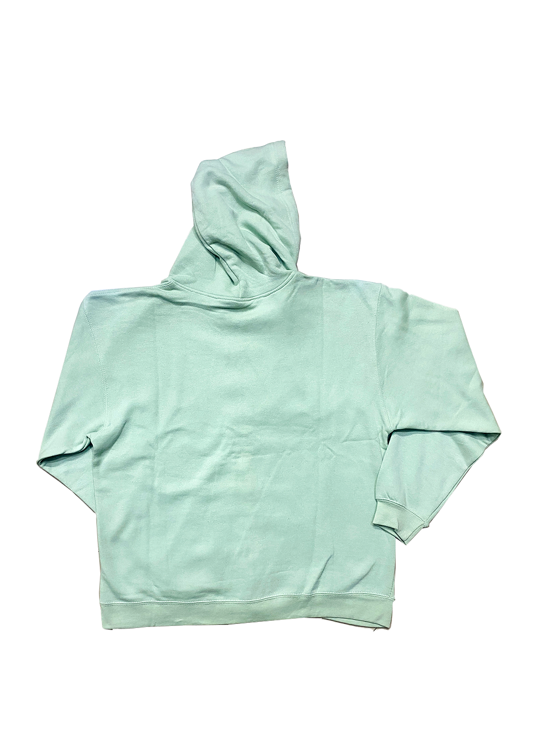 Unisex Light Green Zip-Up Hoodie – Soft Everyday Essential
