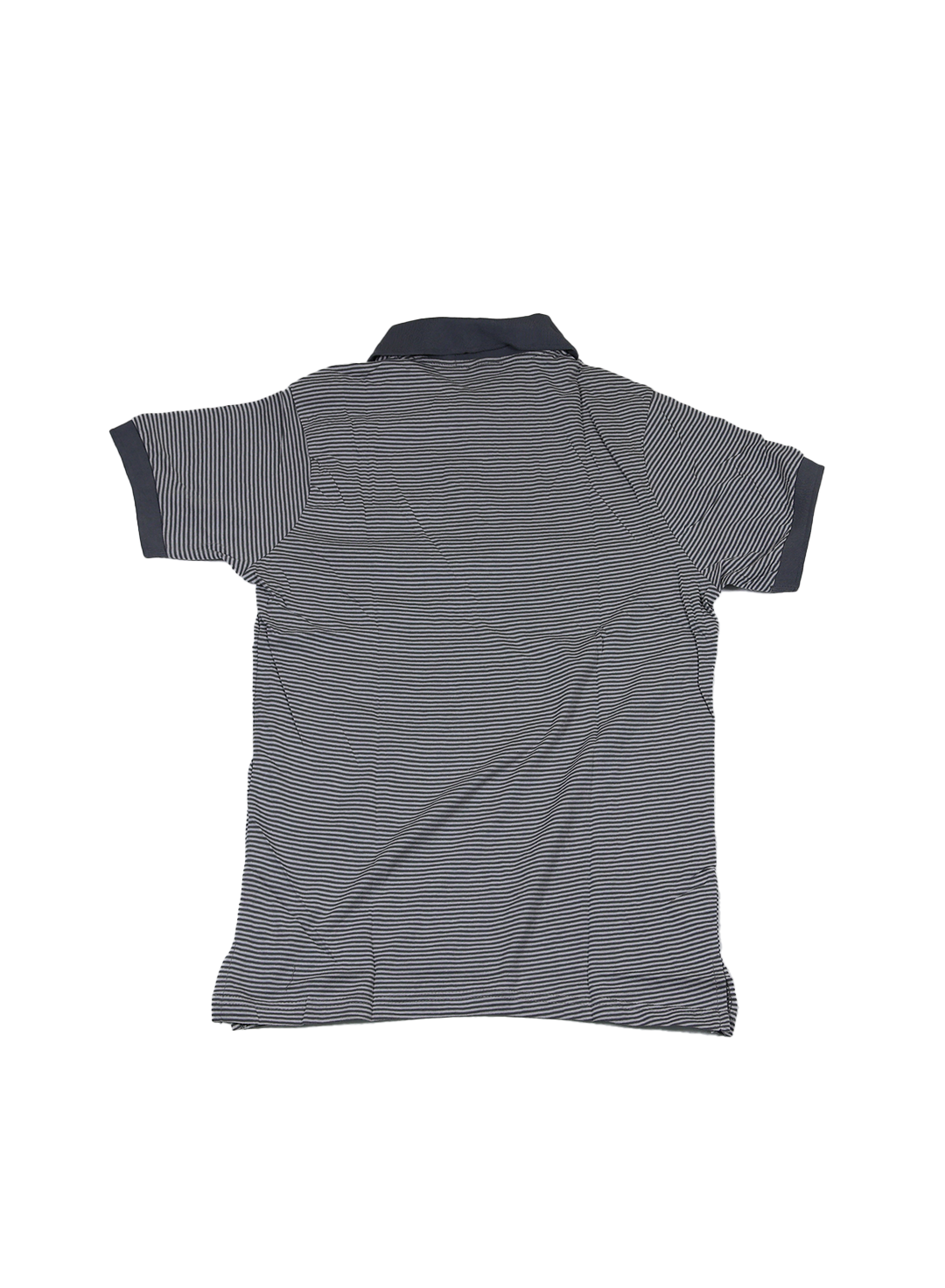 Men’s Ant White Striped Polo Shirt – Cotton Blend Summer Wear | Classic Casual T-Shirt