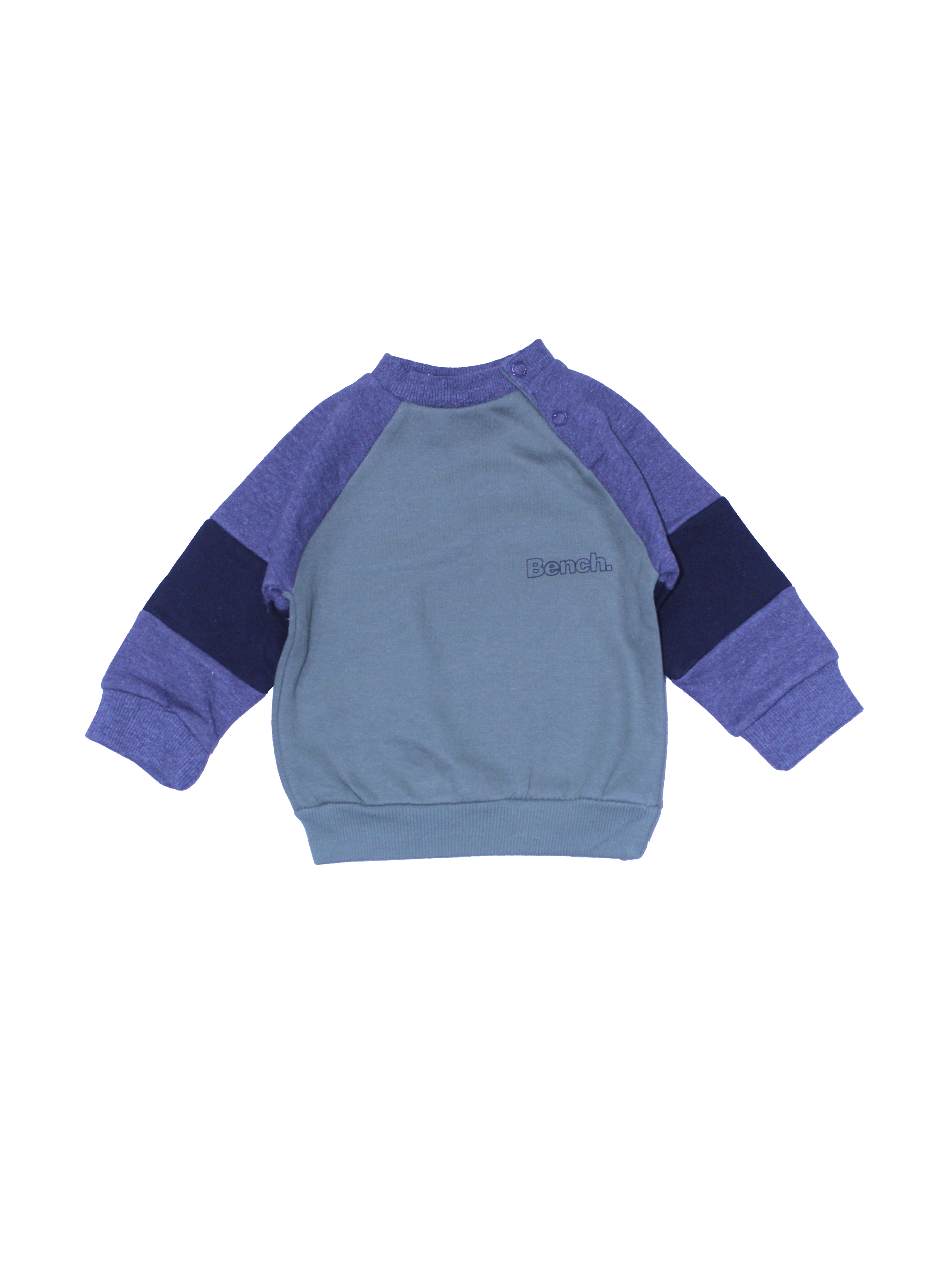 Baby Sweatshirt & Trouser Set – Green Bench Design, Comfortable Everyday Wear