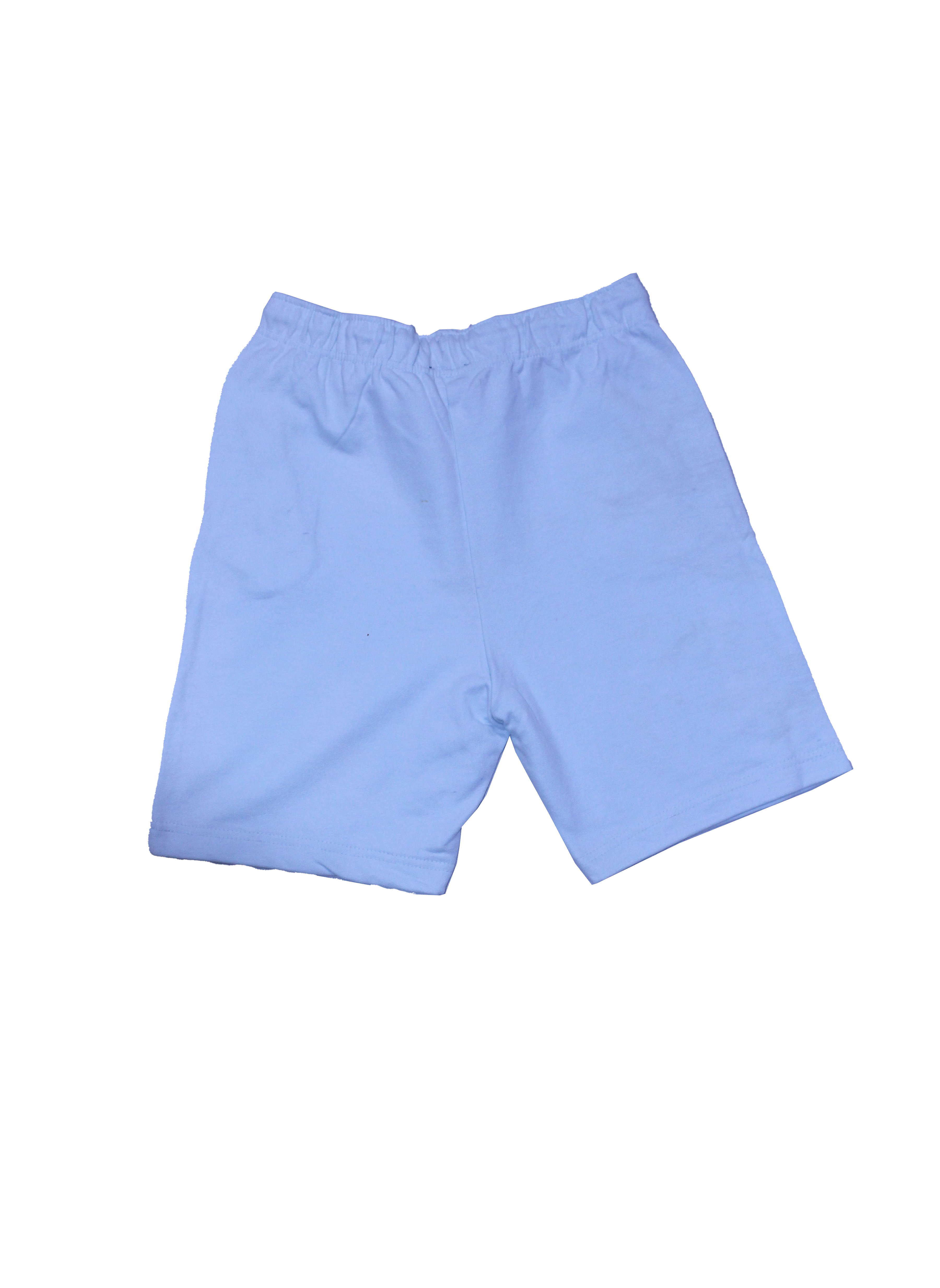 Kids Cotton Shorts – Sea Blue