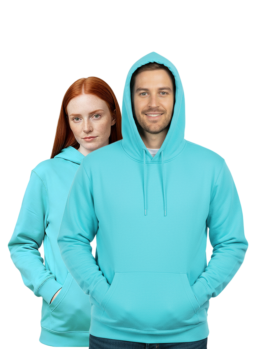 Unisex Chalk Mint Hoodie – Soft Fleece Winter Sweatshirt | Cozy & Stylish Casual Wear
