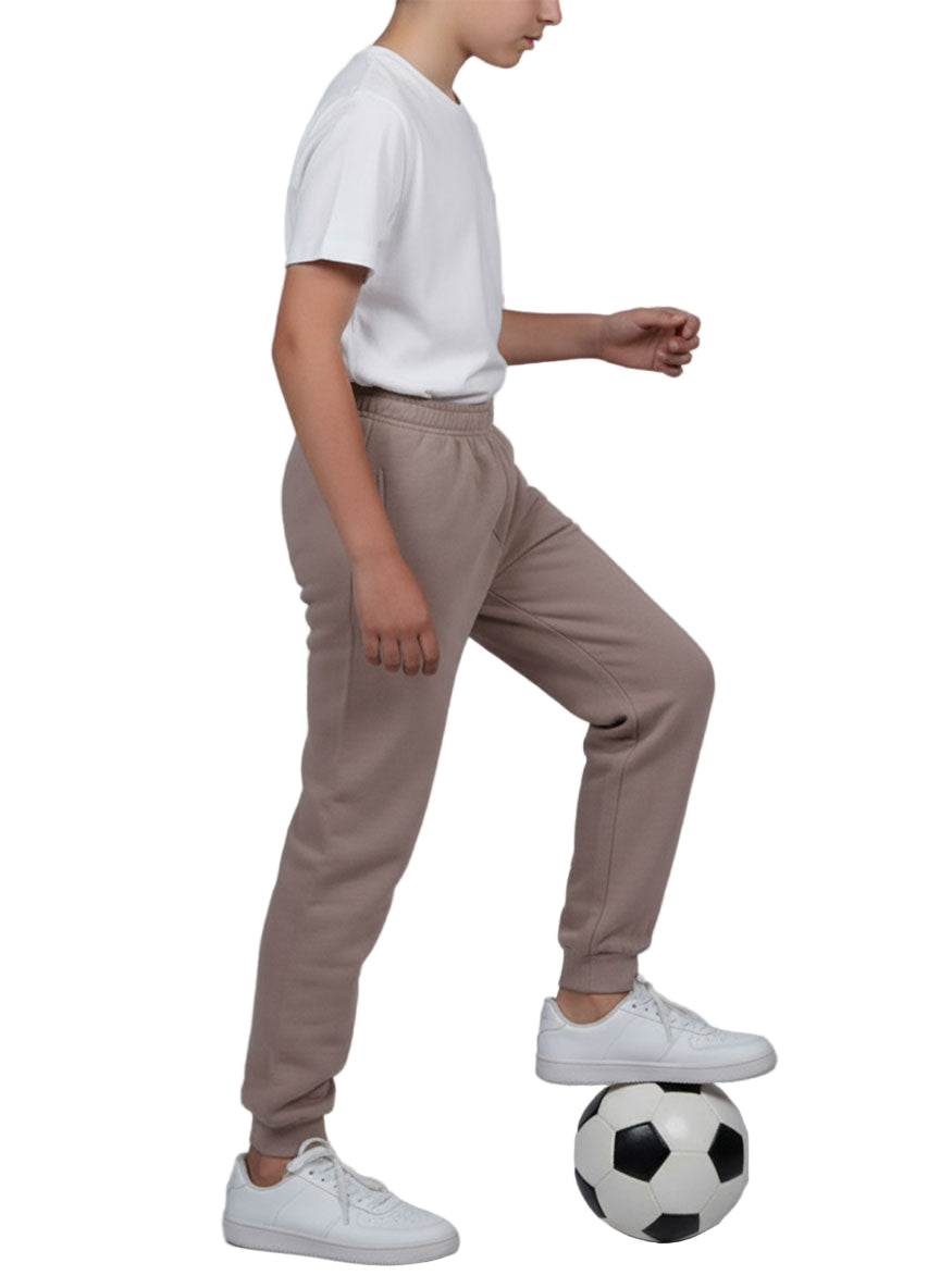 Boys Mushroom Jogger Trousers – Soft Fleece Fabric | Comfortable & Stylish Winter Wear