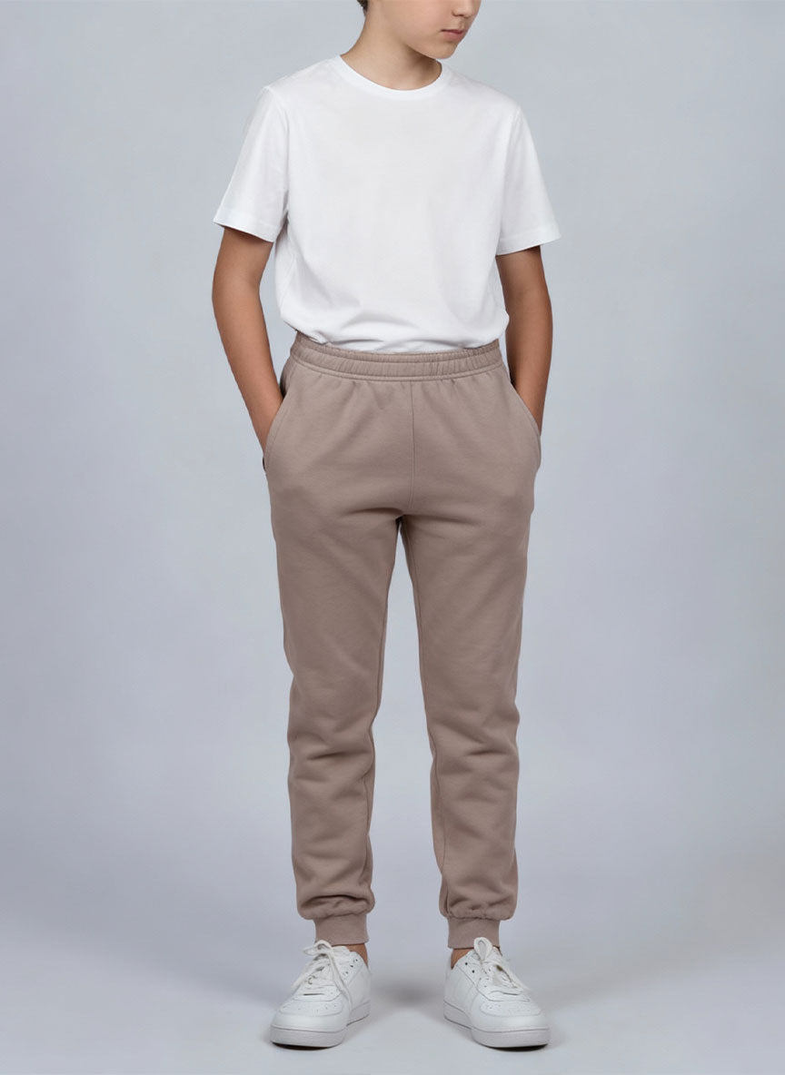 Boys Mushroom Jogger Trousers – Soft Fleece Fabric | Comfortable & Stylish Winter Wear